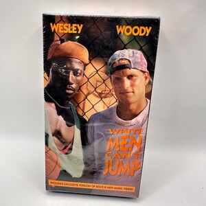 NEW! White Men Can't Jump VHS 1992 Wesley Snipes Woody Harrelson Factory Sealed